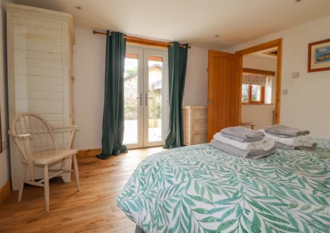 Bedroom #1 at Stoney Cottage, Templeton