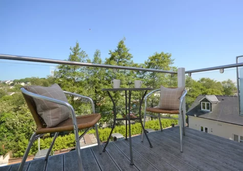The balcony at Storm Petrel Apartment, Saundersfoot
