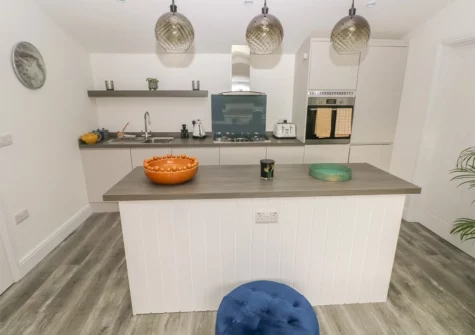 The kitchen at Summer House, Penally