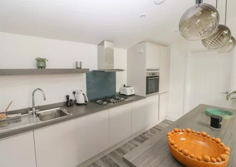 The kitchen at Summer House, Penally