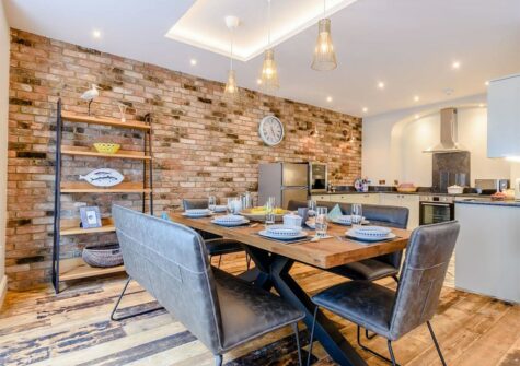 The dining area at Summers, Tenby