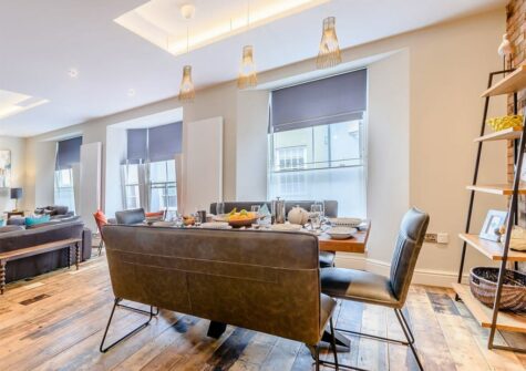 The dining area at Summers, Tenby