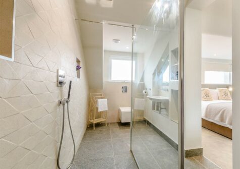 Bedroom #1 en-suite at Summers, Tenby