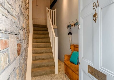 The entrance at Summers, Tenby