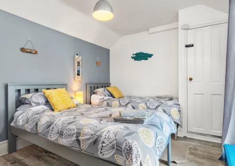 Bedroom #3 at Sunbury Villa, Tenby