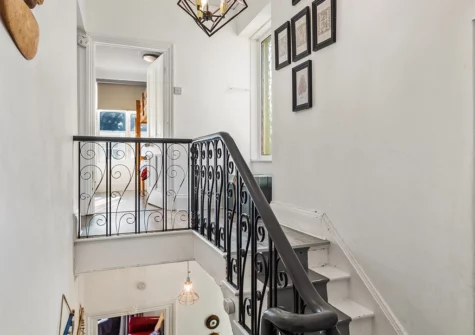 The first floor landing at Sunbury Villa, Tenby