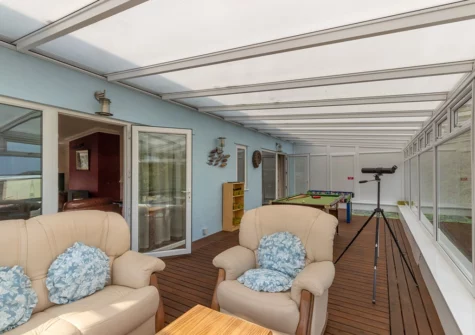 The family room at Sunningdale, Saundersfoot