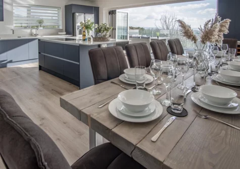 The dining area at Sunrise, Pendine