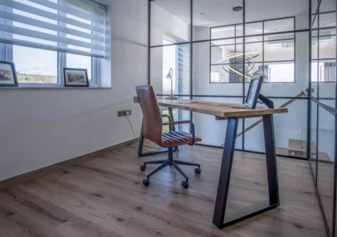 The office at Sunrise, Pendine