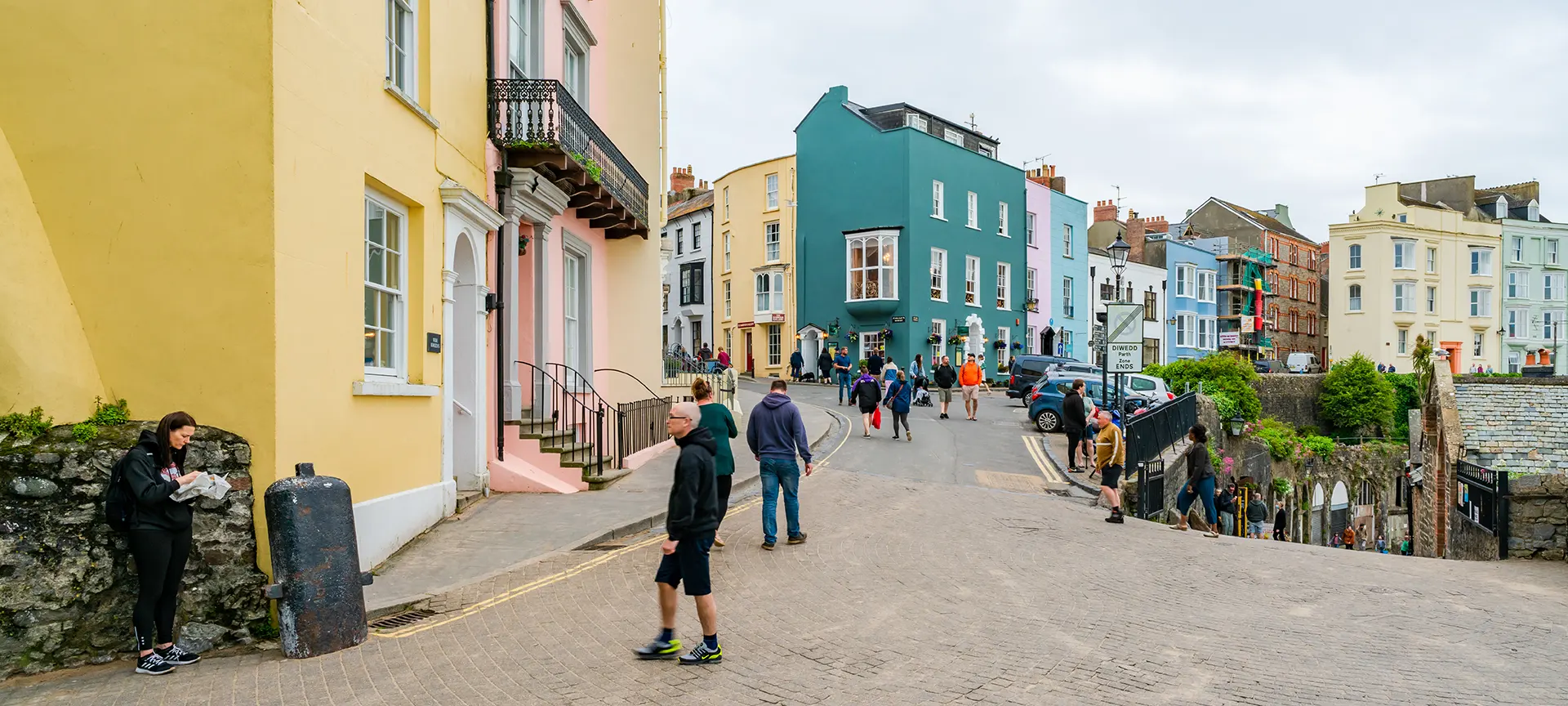 Tenby is such a walkable town, so it is no wonder that guided walking tours are a hit and a great way to get a lay of the land when you arrive. You can certainly explore on your own, but guided sightseeing tours will provide deeper stories and history that you may not get from the town's otherwise fantastic signage.