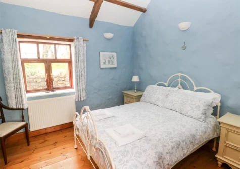 Bedroom #2 at The Barn at Harrolds Farm, Redberth