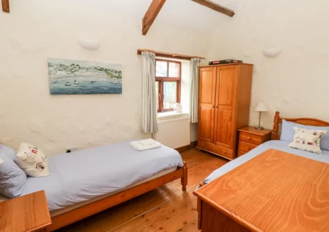 Bedroom #3 at The Barn at Harrolds Farm, Redberth