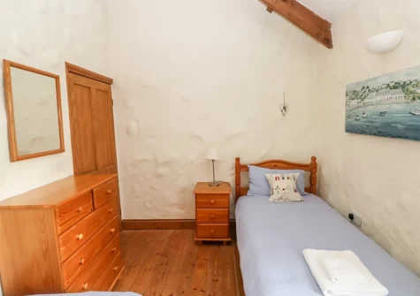 Bedroom #3 at The Barn at Harrolds Farm, Redberth