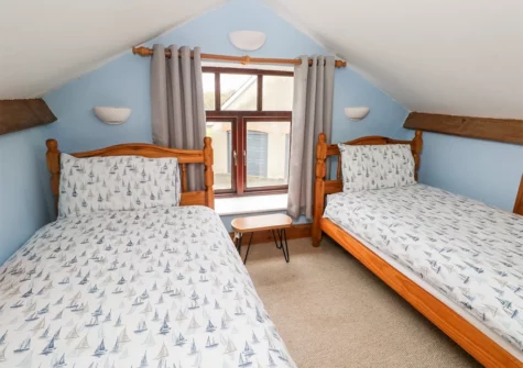 Bedroom #4 at The Barn at Harrolds Farm, Redberth