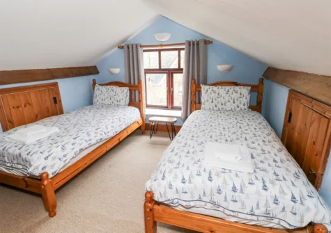 Bedroom #4 at The Barn at Harrolds Farm, Redberth