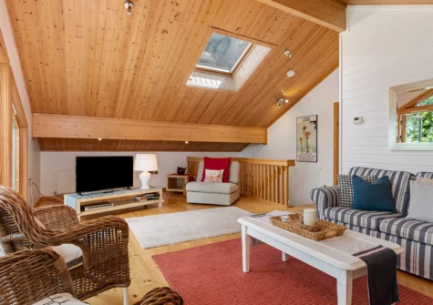 The living room at The Bluebell, Penally