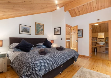 Bedroom #1 at The Bluebell, Penally