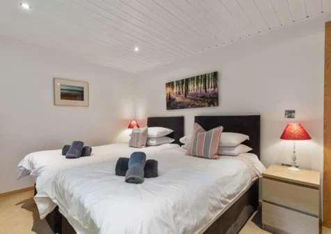 Bedroom #2 at The Bluebell, Penally