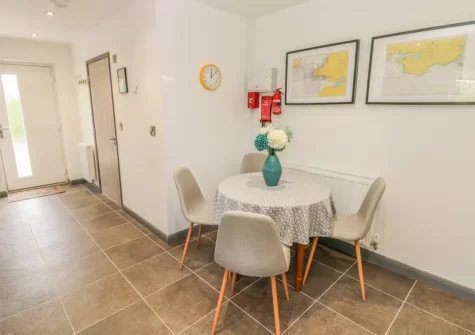 The kitchen at The Boathouse, Tenby