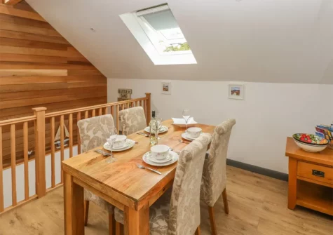 The dining area at The Boathouse, Tenby