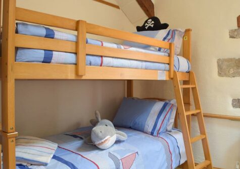 Bedroom #3 at The Byre, Lyserry Barns, St Twynnells