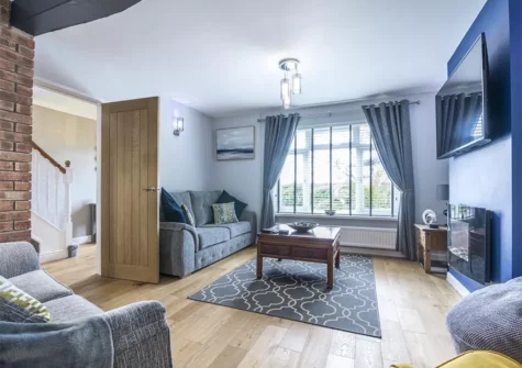 The livingroom at The Call of the Tides, Tenby