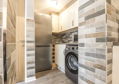 The kitchen at The Call of the Tides, Tenby