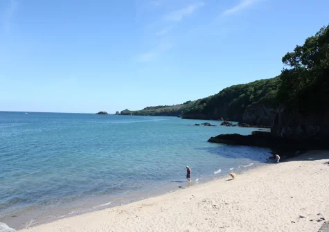 Glen Beach is a short walk away from The Cwtch and adjoins Saundersfoot harbour