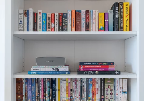 The living area at The Cwtch, Tenby