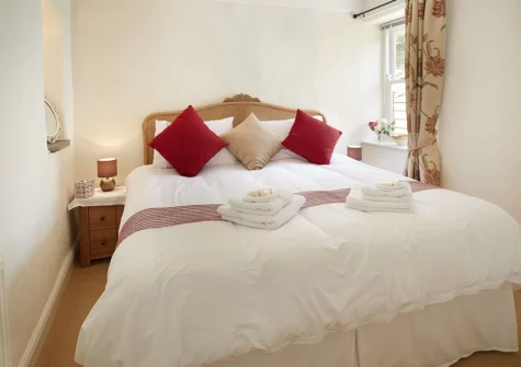 The bedroom at The Dairy, Dinas