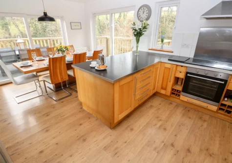 The kitchen at The Dingle, Stepaside