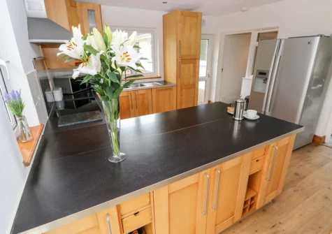 The kitchen at The Dingle, Stepaside