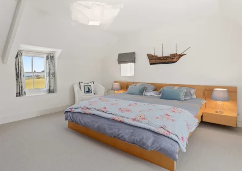 Bedroom #2 at The Farmhouse at East Hook, Morales Peninsula