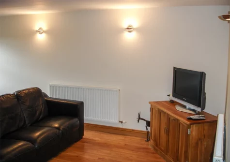 The living room at The Hagguard, Jeffreyston