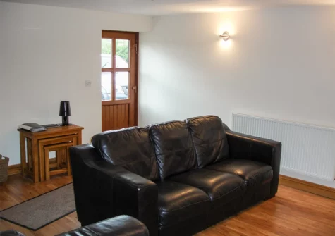 The living room at The Hagguard, Jeffreyston