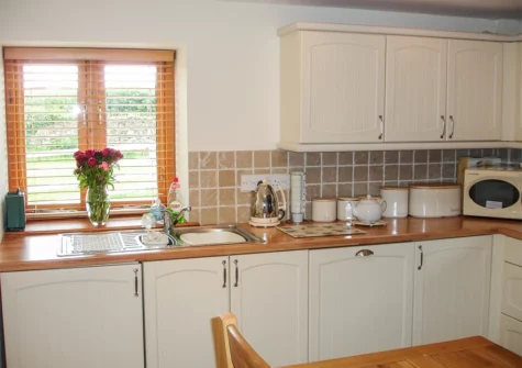 The kitchen at The Hagguard, Jeffreyston