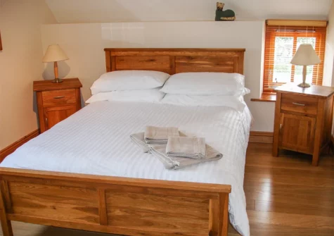 Bedroom #1 at The Hagguard, Jeffreyston