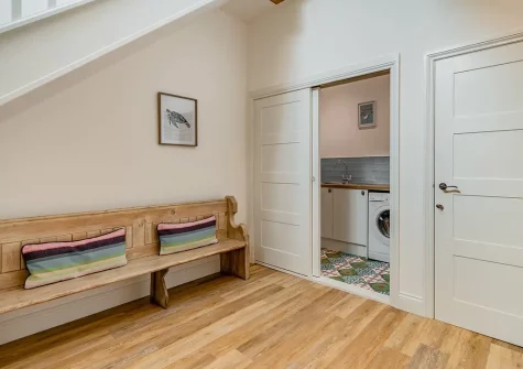 The utility room at The Hive, Tenby