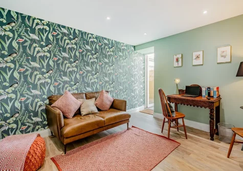 The snug at The Hive, Tenby