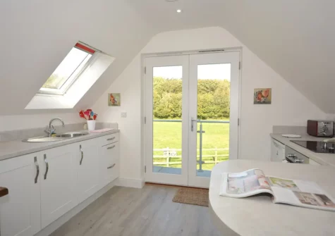 The kitchen at The Loft At Minnis, Cresselly