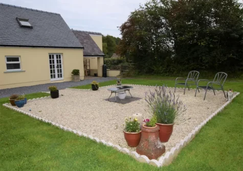 The garden at The Loft At Minnis, Cresselly