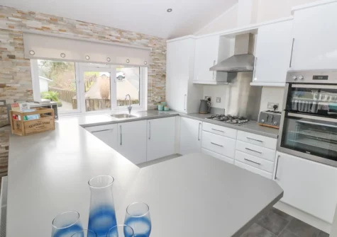 The kitchen at The Lookout, Heritage Park, Stepaside