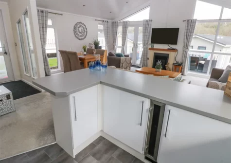 The kitchen at The Lookout, Heritage Park, Stepaside