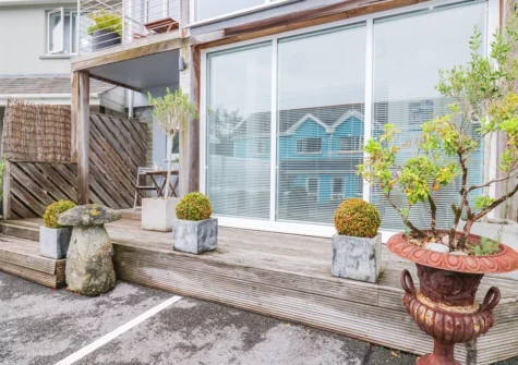 Outside The Mushroom House, Tenby