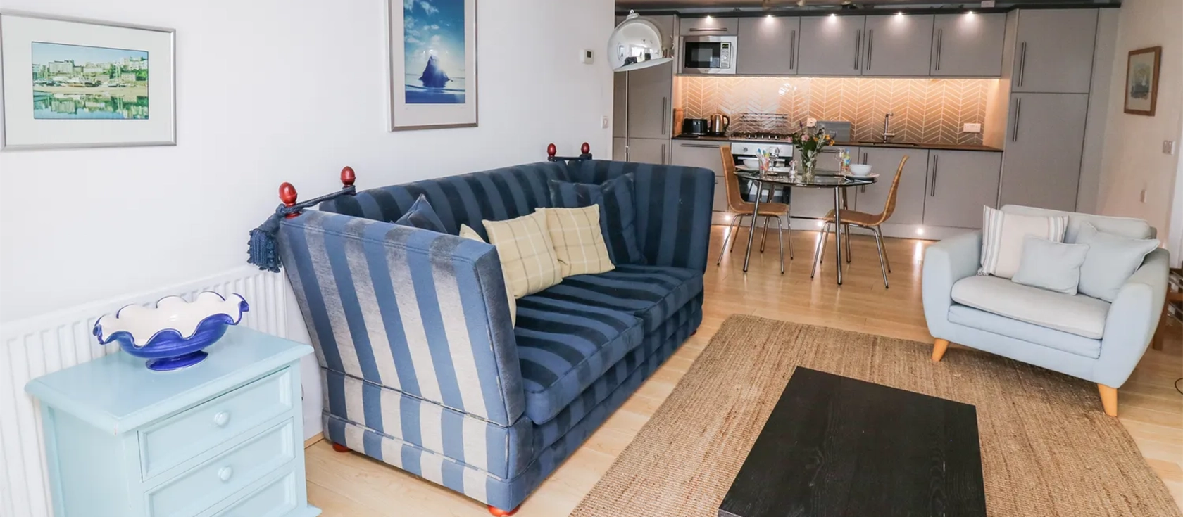 At The Mushroom House, Tenby, experience the ultimate seaside escape on a ground-floor apartment, surrounded by beautiful walled gardens and just minutes from award-winning beaches. The perfect base to discover the best of Tenby and beyond.