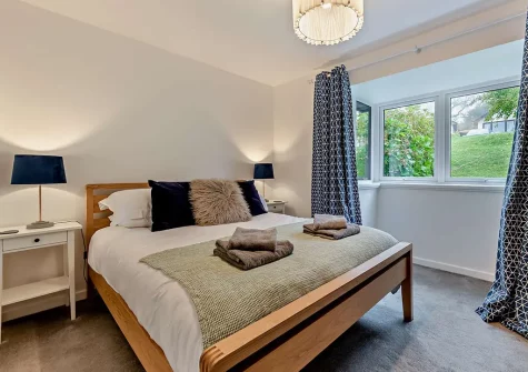 Bedroom #1 at The Nook, Saundersfoot