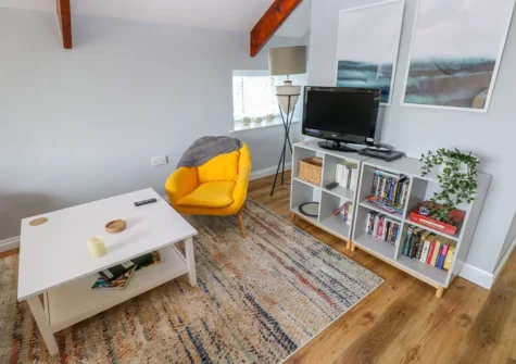 The living area at The Old Brewery, Saundersfoot