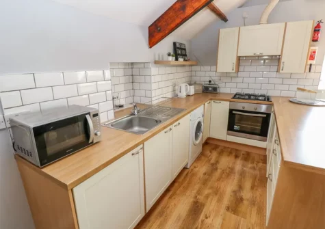 The kitchen at The Old Brewery, Saundersfoot