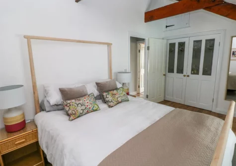 The bedroom at The Old Brewery, Saundersfoot