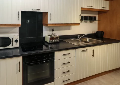 The kitchen at The Old Farm House, Redberth